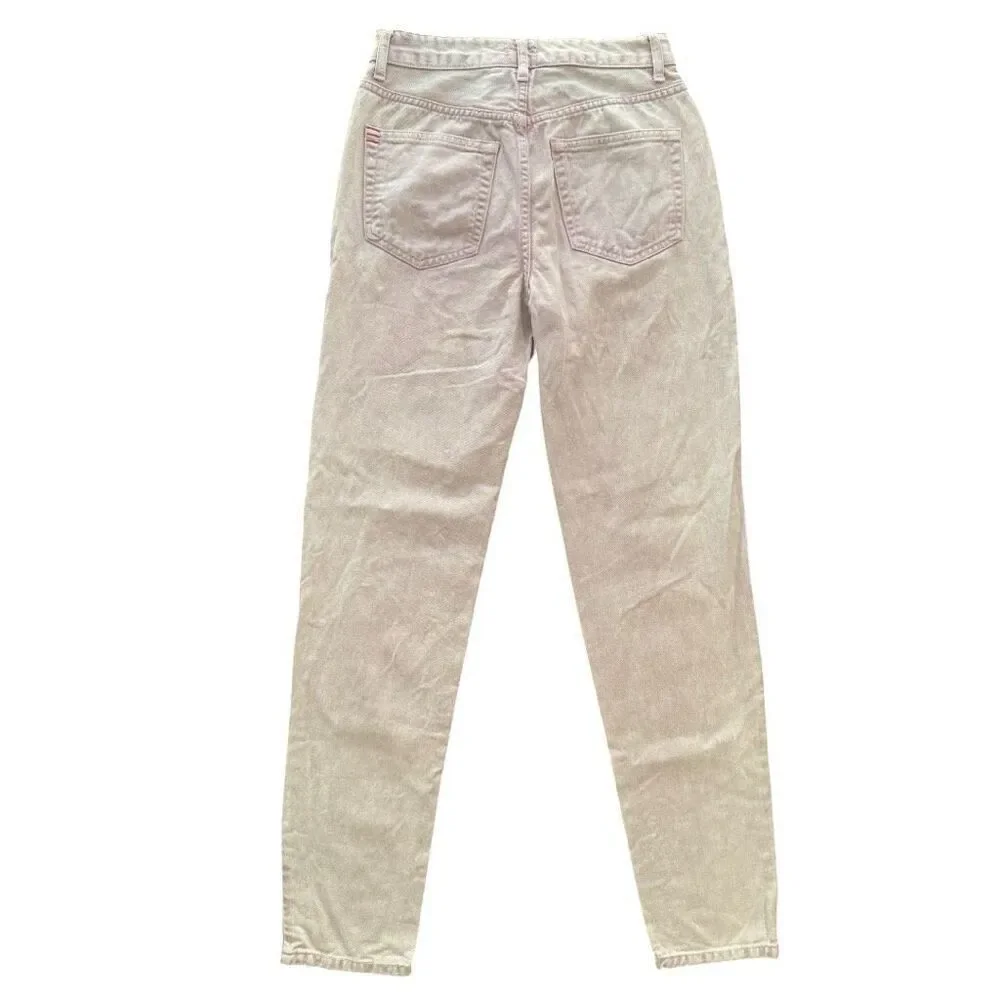 BDG Urban Outfitters Women's High Waist Purple Straight Leg Mom Jeans 25
